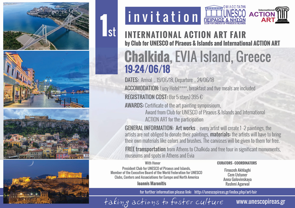 1st Ιnternational Action Art Fair-Chalkida